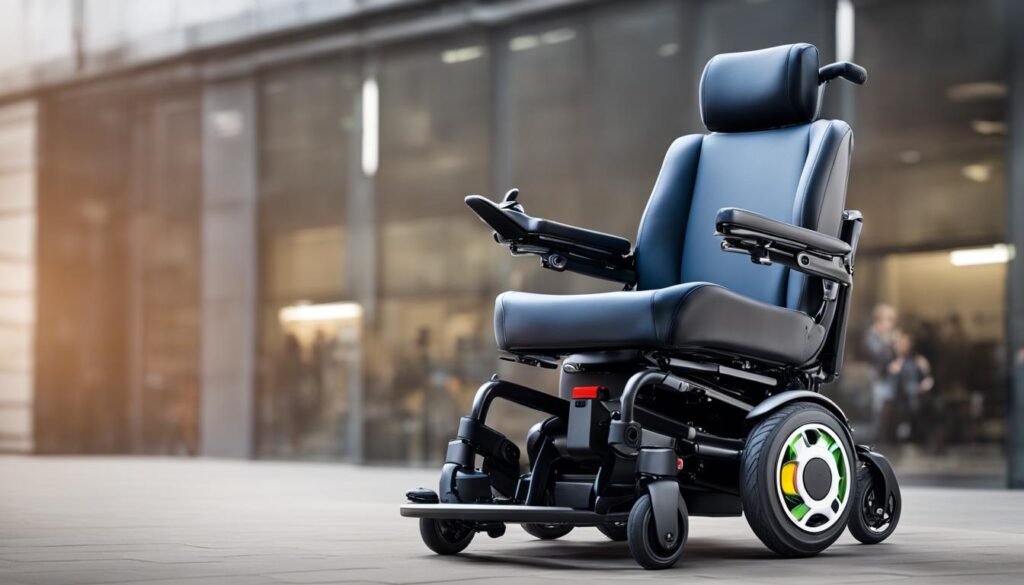 多重殘障者的電動輪椅
