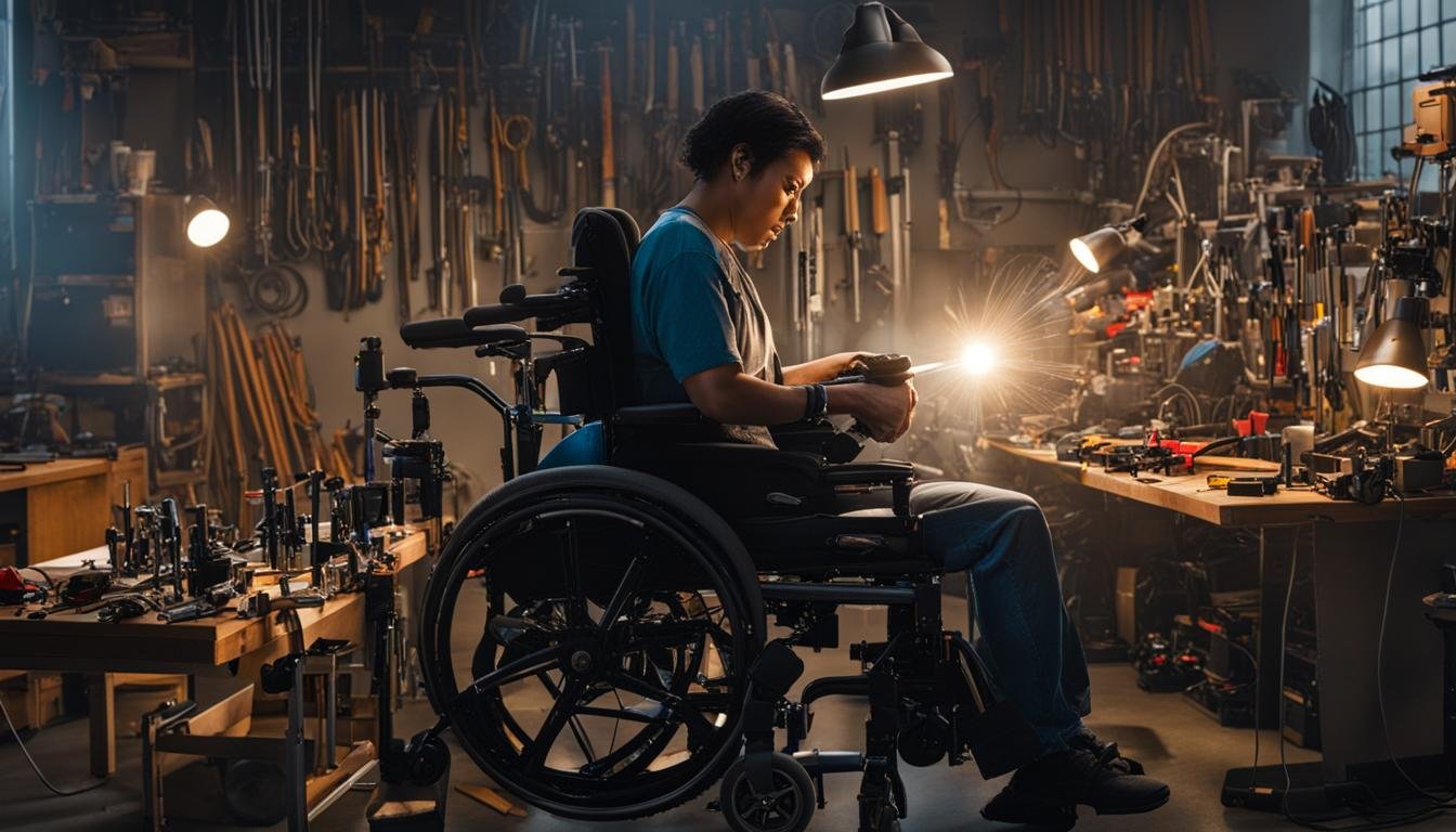 站立電動輪椅的輔助工具選擇