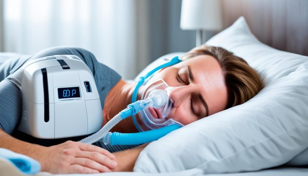 睡眠呼吸機 (CPAP) 搭配呼吸機,改善慢性呼吸系統疾病