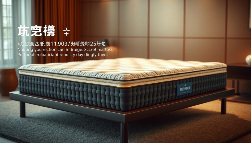 A high-quality, stylish, and durable "StylesMaven" independent pocket spring mattress, showcasing intricate details of its construction. The mattress is depicted in a warm, well-lit setting, allowing the viewer to appreciate its premium craftsmanship and materials. The frame is sleek and modern, complementing the mattress's plush, supportive surface. The background subtly conveys a sense of luxurious comfort, inviting the viewer to imagine the mattress in a serene, relaxing environment. Technical precision and an elegant aesthetic come together to create a visually compelling representation of the "獨立袋裝彈簧床褥." A high-quality, stylish, and durable "StylesMaven" independent pocket spring mattress, showcasing intricate details of its construction. The mattress is depicted in a warm, well-lit setting, allowing the viewer to appreciate its premium craftsmanship and materials. The frame is sleek and modern, complementing the mattress's plush, supportive surface. The background subtly conveys a sense of luxurious comfort, inviting the viewer to imagine the mattress in a serene, relaxing environment. Technical precision and an elegant aesthetic come together to create a visually compelling representation of the "獨立袋裝彈簧床褥."