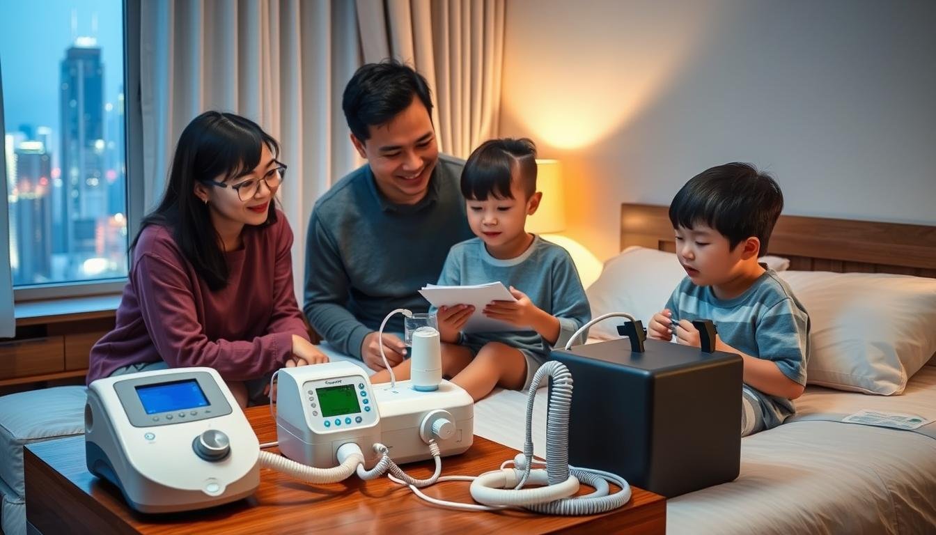 睡眠呼吸機, 呼吸機